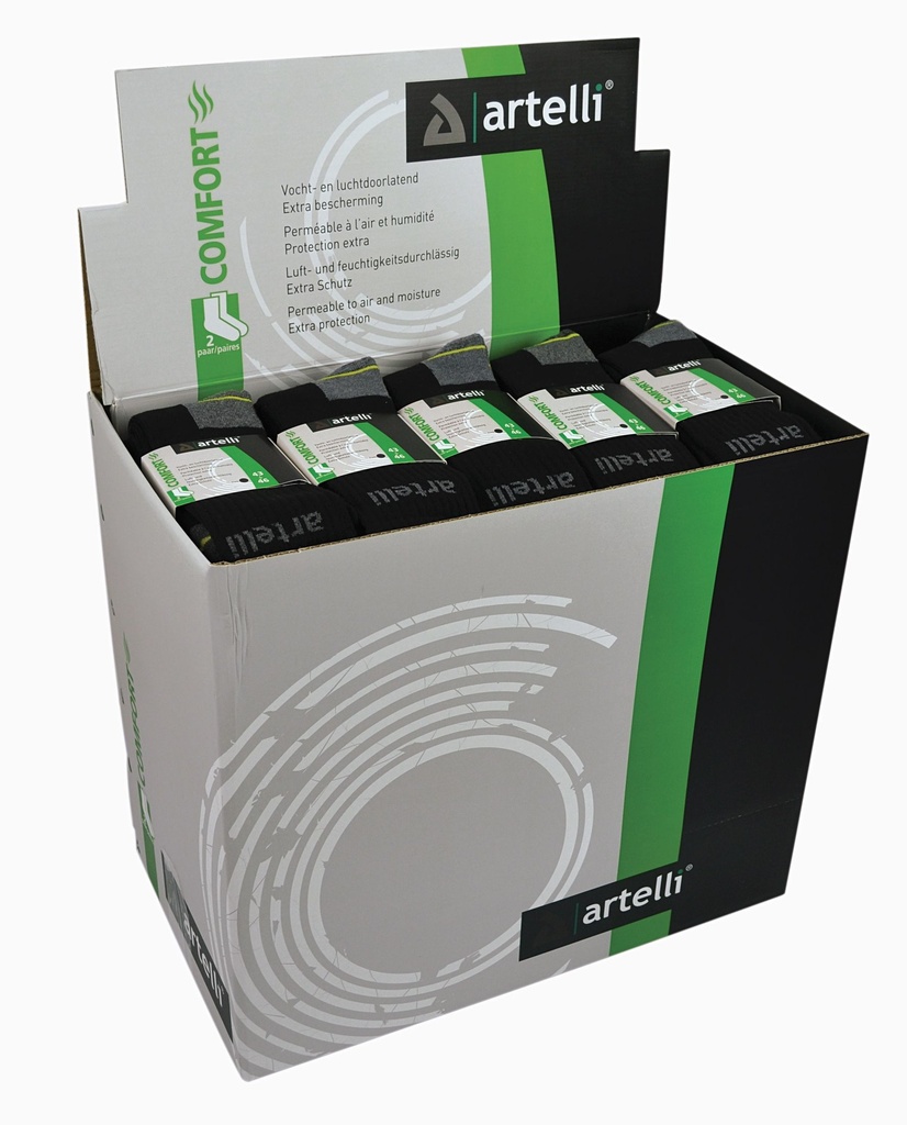 BOX SOKKEN ARTELLI (50x2P) (1ST)