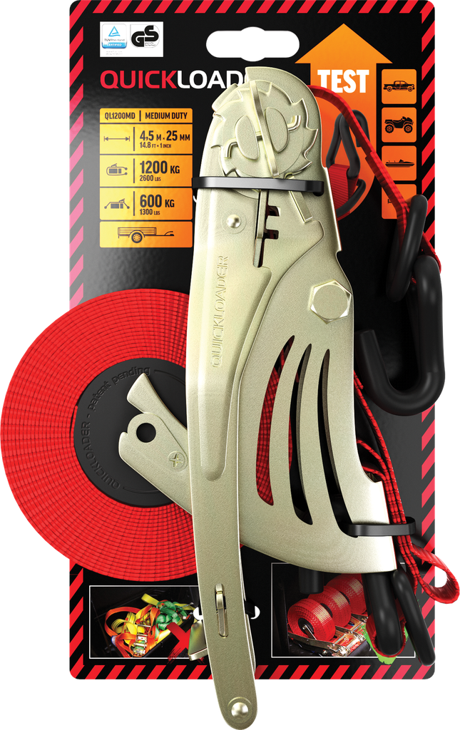 RETRACTABLE QL1200MD-1PK 25MM/4,5M/DJ+D (1ST)