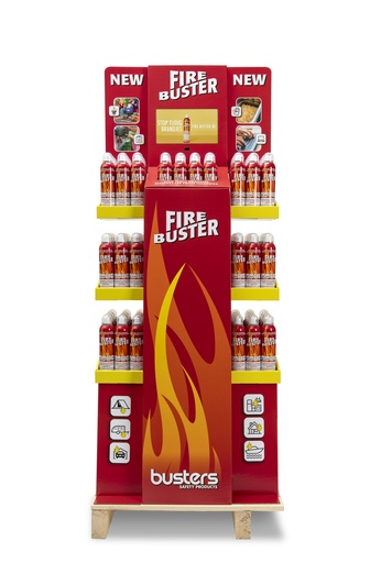 FIRE BUSTER DISPL PALL 84 X 250ML VIDEO (1PC)