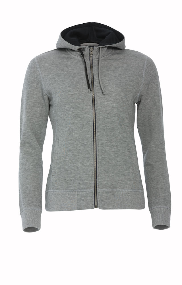 HOODY CLASSIC DAMES FULL ZIP CLIQUE (1PC)