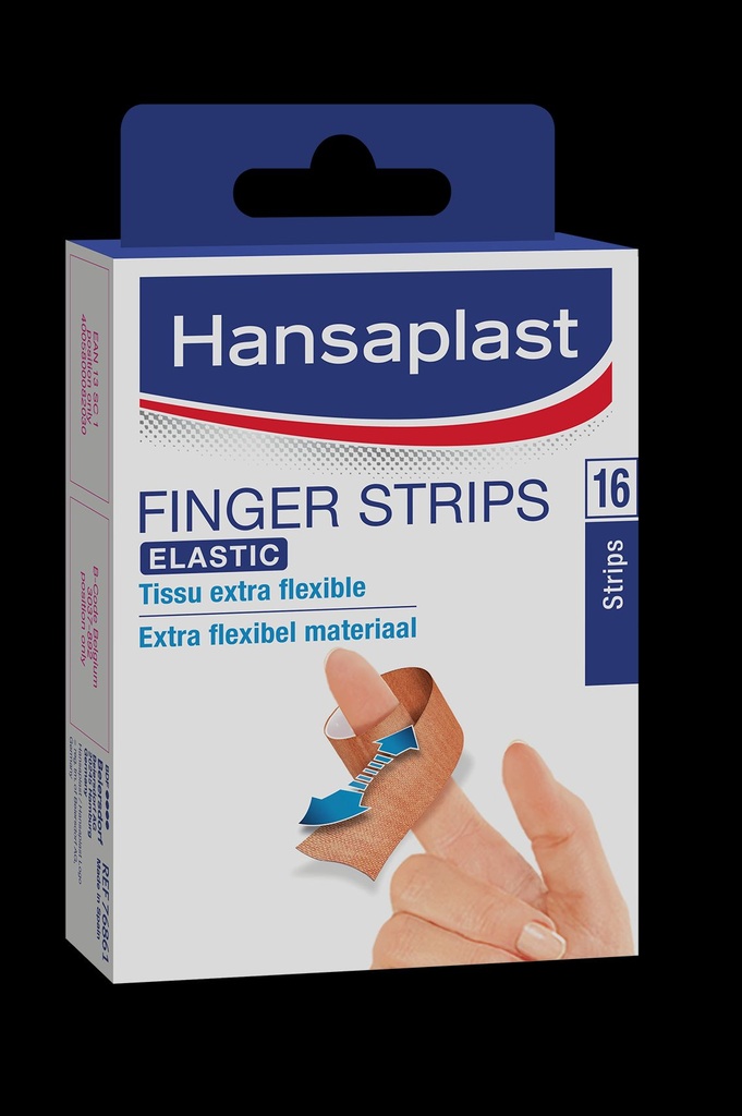 HANSAPLAST FINGERSTRIPS - 16 strips (1ST)