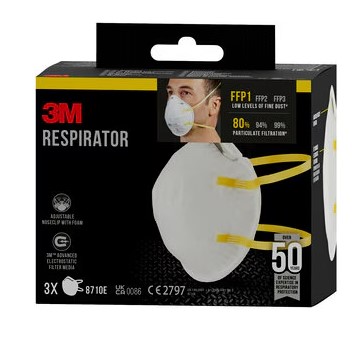 STOFMASKER 8710E FFP1 (3ST)