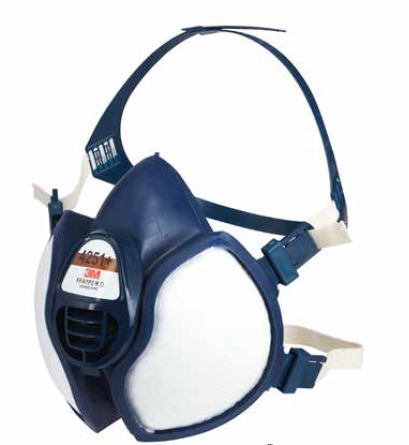 HALFMASKER WEGWERP 4251+ A1P2D (1ST)