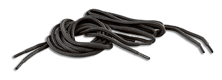 VETERS 110CM ZWART (2PR)
