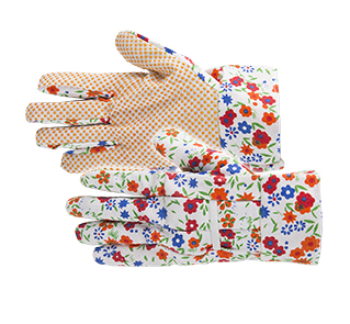 HANDSCHOEN FLOWER DOT GRIP (3 PAAR) (3PR)