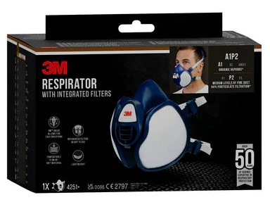 DEMI MASQUE  4251+ FFA1P2R D (1PC)