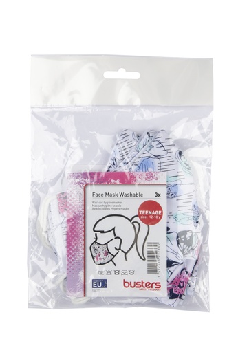 [1048390] MASQUE HYGIENIQUE GIRL 3PACK (3PC)
