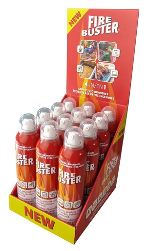 [1045237] FIRE BUSTER TOONBANK DISPL 12 X 250ML (12ST)