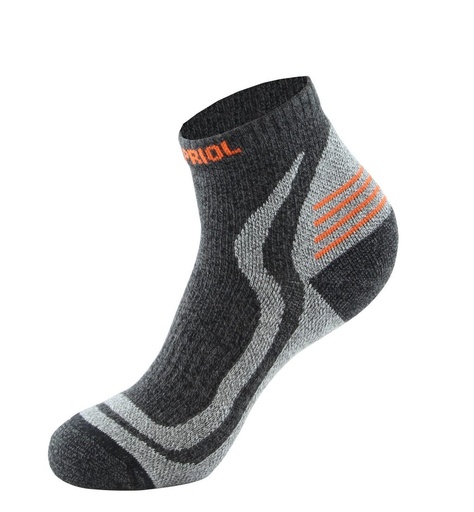 CHAUSSETTE TUNDRA LOW GRIS (1PR)
